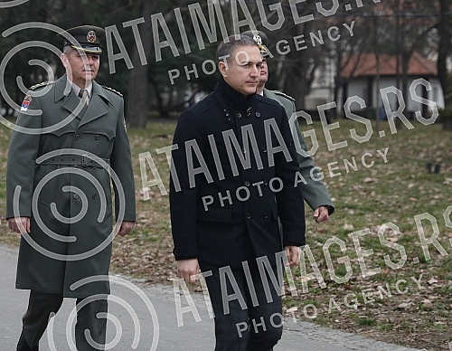 By order of the President of the Republic and Commander-in-Chief of the Serbian Army Aleksandar Vucic, members of the Serbian Army Guard today, on the occasion of marking February 15 - Statehood Day of the Republic of Serbia, on the Sava Plateau on K