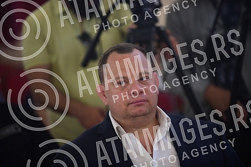 On the occasion of organizing the World Wrestling Championship, a press conference was held in the Old Palace.Povodom organizovanja Svetskog prvenstva u rvanju, u Starom dvoru odrzana je konferencija za medije. 