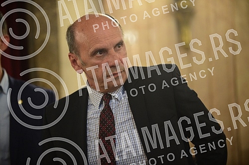 On the occasion of organizing the World Wrestling Championship, a press conference was held in the Old Palace.Povodom organizovanja Svetskog prvenstva u rvanju, u Starom dvoru odrzana je konferencija za medije. 