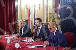 On the occasion of organizing the World Wrestling Championship, a press conference was held in the Old Palace.Povodom organizovanja Svetskog prvenstva u rvanju, u Starom dvoru odrzana je konferencija za medije. 