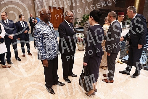 The Embassy of the Kingdom of Morocco organized an event on the occasion of Africa Day in the Palace of Serbia.Ambasada Kraljevine Maroka je organizovala u Palati Srbija dogadjaj povodom Dana Afrike.