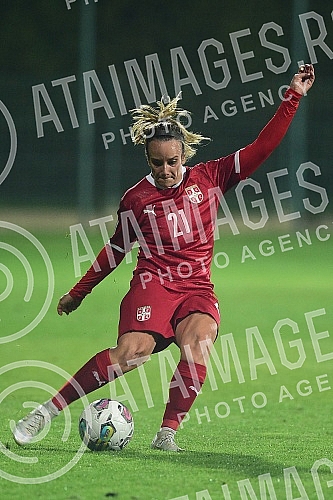 The women's A national team is playing a qualifying match for the 2023 World Cup against Portugal on field number 1 of the FSS Sports Center in Stara Pazova.Zenska A reprezentacije igra mec kvalifikacija za Svetsko prvenstvo 2023 protiv Portugalije