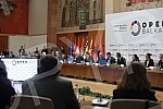 The Open Balkan Leaders' Summit was opened in the Palace of Serbia.U Palati Srbija otvoren je Samita lidera Otvorenog Balkana.