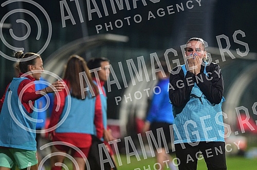 The women's A national team is playing a qualifying match for the 2023 World Cup against Portugal on field number 1 of the FSS Sports Center in Stara Pazova.Zenska A reprezentacije igra mec kvalifikacija za Svetsko prvenstvo 2023 protiv Portugalije