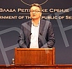 A press conference was held in the Government of Serbia by the director of the Office for Information Technology and Electronic Administration, Mihailo Jovanovic.U Vladi Srbije odrzana je konferencija za novinare direktora Ðancelarije za informaci