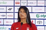 A press conference was held at Nikola Tesla Airport before the departure of karate player Jovana Prekovic and her coach Roksanda Atanasov to the Olympic Games in Tokyo.Na aerodromu Nikola Tesla odrzana je konferencija za medije pred polazak karatis