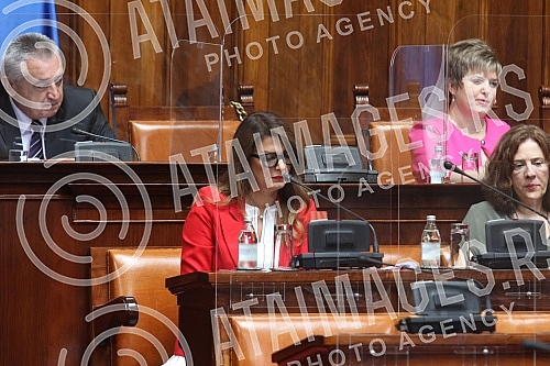 Continuation of the Tenth Extraordinary Session of the National Assembly of the Republic of Serbia in the Twelfth Convocation in the House of the National Assembly.Nastavak Desetog vanrednog zasedanja Narodne skupstine Republike Srbije u Dvanaestom