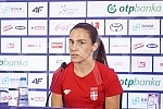 A press conference was held at Nikola Tesla Airport before the departure of karate player Jovana Prekovic and her coach Roksanda Atanasov to the Olympic Games in Tokyo.Na aerodromu Nikola Tesla odrzana je konferencija za medije pred polazak karatis