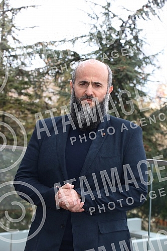 Vice President of the National Assembly of the Republic of Serbia i politician Muamer Zukorlic.  Potpredsednik Narodne skupstine Republike Srbije i politicar Muamer Zukorlic