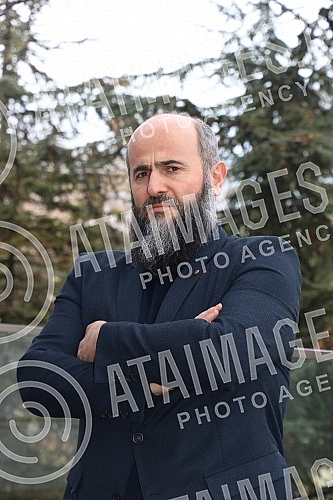 Vice President of the National Assembly of the Republic of Serbia i politician Muamer Zukorlic.  Potpredsednik Narodne skupstine Republike Srbije i politicar Muamer Zukorlic