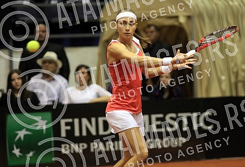 Fed cup - Serbia vs Belgium - World Group II, Play Off played in 