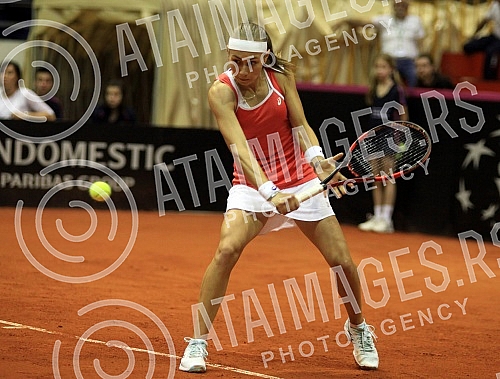 Fed cup - Serbia vs Belgium - World Group II, Play Off played in 