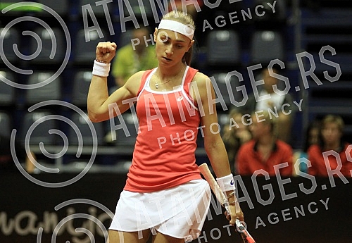 Fed cup - Serbia vs Belgium - World Group II, Play Off played in 