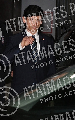 Ambassador of Ukraine to Serbia, Oleksandr Aleksandrovych after appearing on the show Medju nama on TV Nova S.Ambasador Ukrajine u Srbiji Oleksander Aleksandrovic posle gostovanja u emisji Medju nama na TV Nova S.