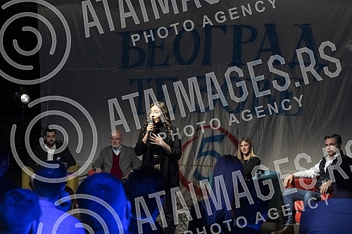 Candidate for mayor of Belgrade, Vladeta Jankovic, holder of the list 