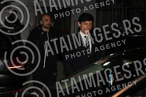 Ambassador of Ukraine to Serbia, Oleksandr Aleksandrovych after appearing on the show Medju nama on TV Nova S.Ambasador Ukrajine u Srbiji Oleksander Aleksandrovic posle gostovanja u emisji Medju nama na TV Nova S.