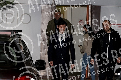 Ambassador of Ukraine to Serbia, Oleksandr Aleksandrovych after appearing on the show Medju nama on TV Nova S.Ambasador Ukrajine u Srbiji Oleksander Aleksandrovic posle gostovanja u emisji Medju nama na TV Nova S.