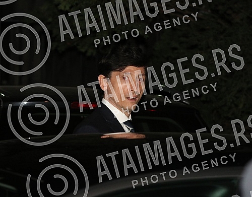 Ambassador of Ukraine to Serbia, Oleksandr Aleksandrovych after appearing on the show Medju nama on TV Nova S.Ambasador Ukrajine u Srbiji Oleksander Aleksandrovic posle gostovanja u emisji Medju nama na TV Nova S.