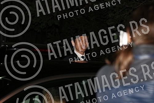 Ambassador of Ukraine to Serbia, Oleksandr Aleksandrovych after appearing on the show Medju nama on TV Nova S.Ambasador Ukrajine u Srbiji Oleksander Aleksandrovic posle gostovanja u emisji Medju nama na TV Nova S.