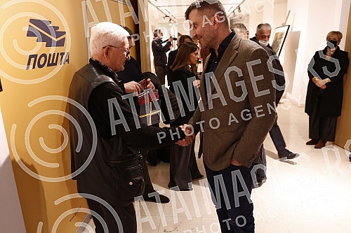 The grand opening of the exhibition of works of art by Petar Lubarda entitled Unseen Lubarda - works from private collections and the presentation of a philatelic edition on the occasion of the 115th anniversary of the birth of this artist.Svecano 