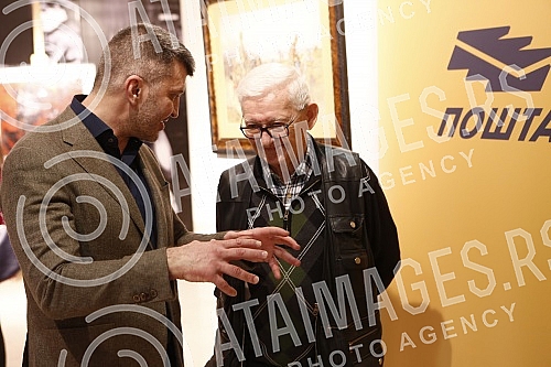 The grand opening of the exhibition of works of art by Petar Lubarda entitled Unseen Lubarda - works from private collections and the presentation of a philatelic edition on the occasion of the 115th anniversary of the birth of this artist.Svecano 