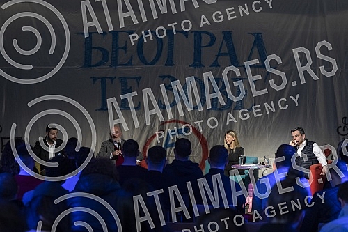 Candidate for mayor of Belgrade, Vladeta Jankovic, holder of the list 