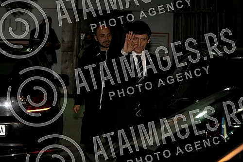 Ambassador of Ukraine to Serbia, Oleksandr Aleksandrovych after appearing on the show Medju nama on TV Nova S.Ambasador Ukrajine u Srbiji Oleksander Aleksandrovic posle gostovanja u emisji Medju nama na TV Nova S.