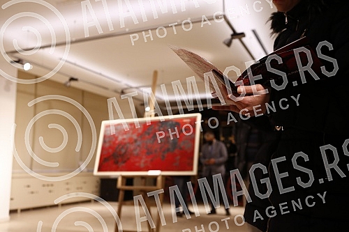 The grand opening of the exhibition of works of art by Petar Lubarda entitled Unseen Lubarda - works from private collections and the presentation of a philatelic edition on the occasion of the 115th anniversary of the birth of this artist.Svecano 