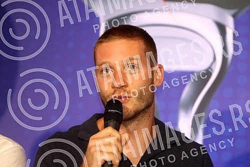 Promotion of new Gillette product hel in kafe Magazin.Promocija novog Zilet (Gillette) proizvoda u kafeteriji Magazin.