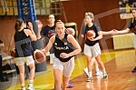 An open training and conversation with the selector of the senior women's basketball team of Serbia Marina Maljkovic and members of the U20 national team in the Vizura hall were organized on the occasion of the preparations of national teams for the 