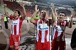 UEFA Europa League Qualification match between FK Crvena Zvezda and FC Irish Pavlodar held at Rajko Mitic stadium. Utakmica kvalifikacija za Ligu Evrope izmedju FK Crvena Zvezda i Irtis Pavlodar odrzana na stadionu Rajko Mitic. 