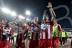 UEFA Europa League Qualification match between FK Crvena Zvezda and FC Irish Pavlodar held at Rajko Mitic stadium. Utakmica kvalifikacija za Ligu Evrope izmedju FK Crvena Zvezda i Irtis Pavlodar odrzana na stadionu Rajko Mitic. 