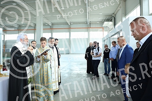 In the business complex of the company in Arandjelovac, the company Bekament organized a celebration of 30 years of the company's existence, and at the same time a new styrofoam factory was officially put into operation, as well as two new production