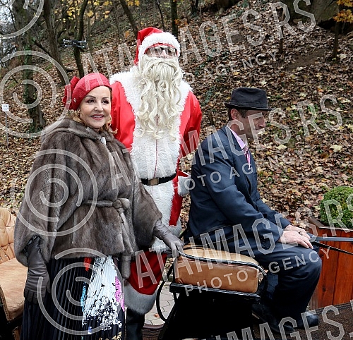 Ana Bekuta with the media before the second concert, on December 29th at the Sava Center and on the occasion of the announcement of her appearance at Topciderac restaurant for the New Year.na Bekuta sa medijama pred drugi koncert, 29. decembra u Sav