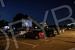 Cinema under a starry sky in the parking lot at Ada Ciganlija - 