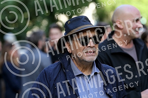 Burial - the cremation of the Serbian actor Predrag Ejdus held at the New Cemetery.Sahrana - kremacija srpskog glumca Predraga Ejdusa odrzana na Novom groblju.