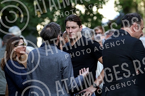 Burial - the cremation of the Serbian actor Predrag Ejdus held at the New Cemetery.Sahrana - kremacija srpskog glumca Predraga Ejdusa odrzana na Novom groblju.