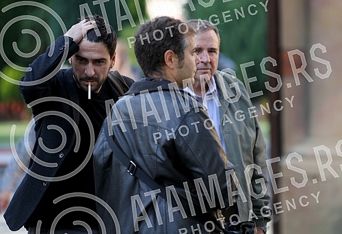 Burial - the cremation of the Serbian actor Predrag Ejdus held at the New Cemetery.Sahrana - kremacija srpskog glumca Predraga Ejdusa odrzana na Novom groblju.
