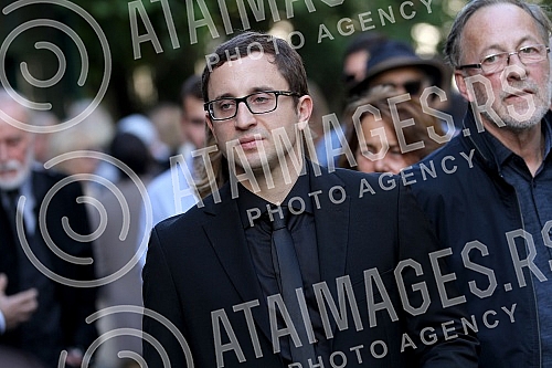 Burial - the cremation of the Serbian actor Predrag Ejdus held at the New Cemetery.Sahrana - kremacija srpskog glumca Predraga Ejdusa odrzana na Novom groblju.