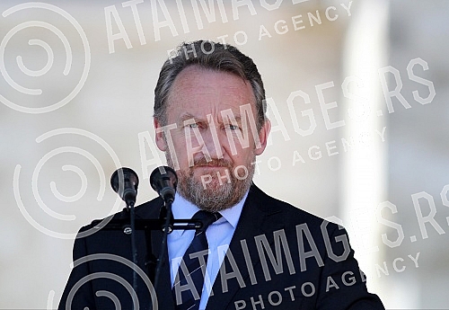 The ceremony of the renewed Ferhat Pasha mosque (Ferhadija) in Banja Luka, demolished 7 May 1993 during the war in BiH.Ceremonija svecanog otvaranja obnovljene Ferhat-pasine dzamije (Ferhadija) u Banja Luci, srusene 7. maja 1993. tokom rata u BiH. 