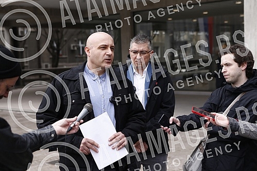 Representatives of the New Police Union have filed a criminal complaint in the Palace of Justice against several people from the top of the state and police structures for demolishing buildings in the Belgrade neighborhood of Savamala in 2016.Pred