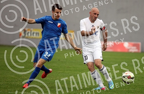 Utakmica 29. kola Jelen Super lige izmedju FK Cukaricki i FK Vojvodina odigrana na stadionu na Banovom brdu. 