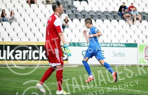 Utakmica 29. kola Jelen Super lige izmedju FK Cukaricki i FK Vojvodina odigrana na stadionu na Banovom brdu. 