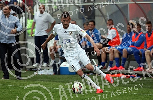 Utakmica 29. kola Jelen Super lige izmedju FK Cukaricki i FK Vojvodina odigrana na stadionu na Banovom brdu. 