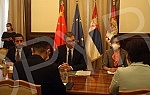 The President of Serbia, Aleksandar Vucic, met with the delegation of the Chinese company 