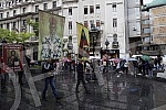 277 in a row Litija through the center of Belgrade for the Salvation of occupied Serbia from all kinds of betrayal and anti-national actions, passes through Knez Mihailova Street.277 po redu Litija centrom Beograda za Spas okupirane Srbije od svih 