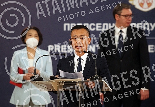 The President of Serbia, Aleksandar Vucic, met with the delegation of the Chinese company 