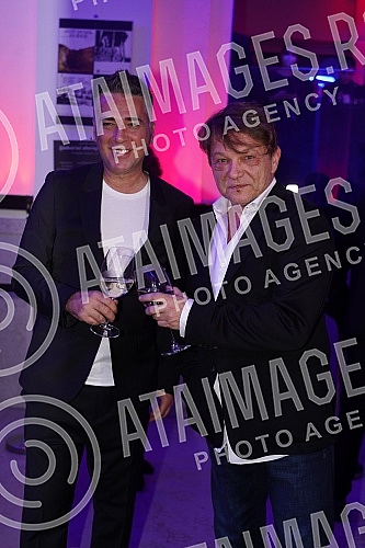 The celebration on the occasion of the incredible success of the film TOMA, more than a million spectators was held at the Yugoslav Cinematheque, and on that occasion the producers and authors were awarded the Yugoslav Cinematheque.Proslava povodom