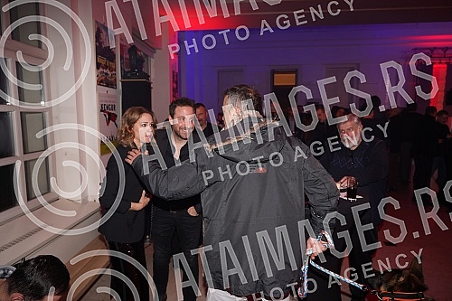 The celebration on the occasion of the incredible success of the film TOMA, more than a million spectators was held at the Yugoslav Cinematheque, and on that occasion the producers and authors were awarded the Yugoslav Cinematheque.Proslava povodom