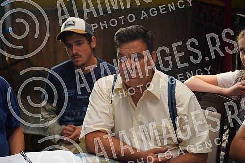 In the studio in Simanovci, the filming of the third season of the TV series 